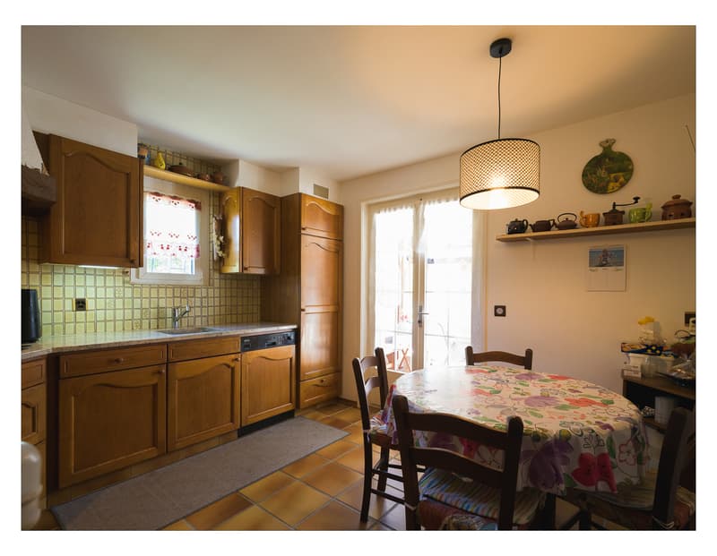 Cuisine habitable fermée