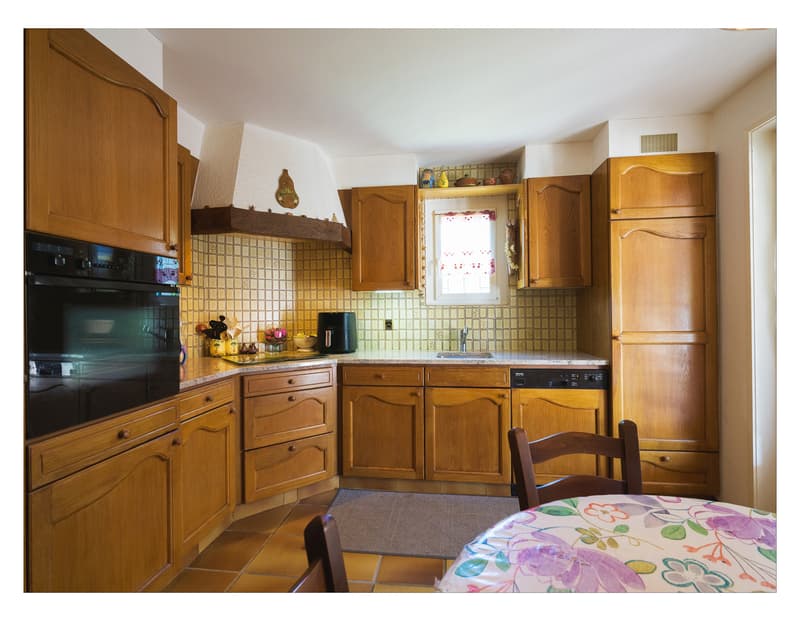 Cuisine habitable fermée