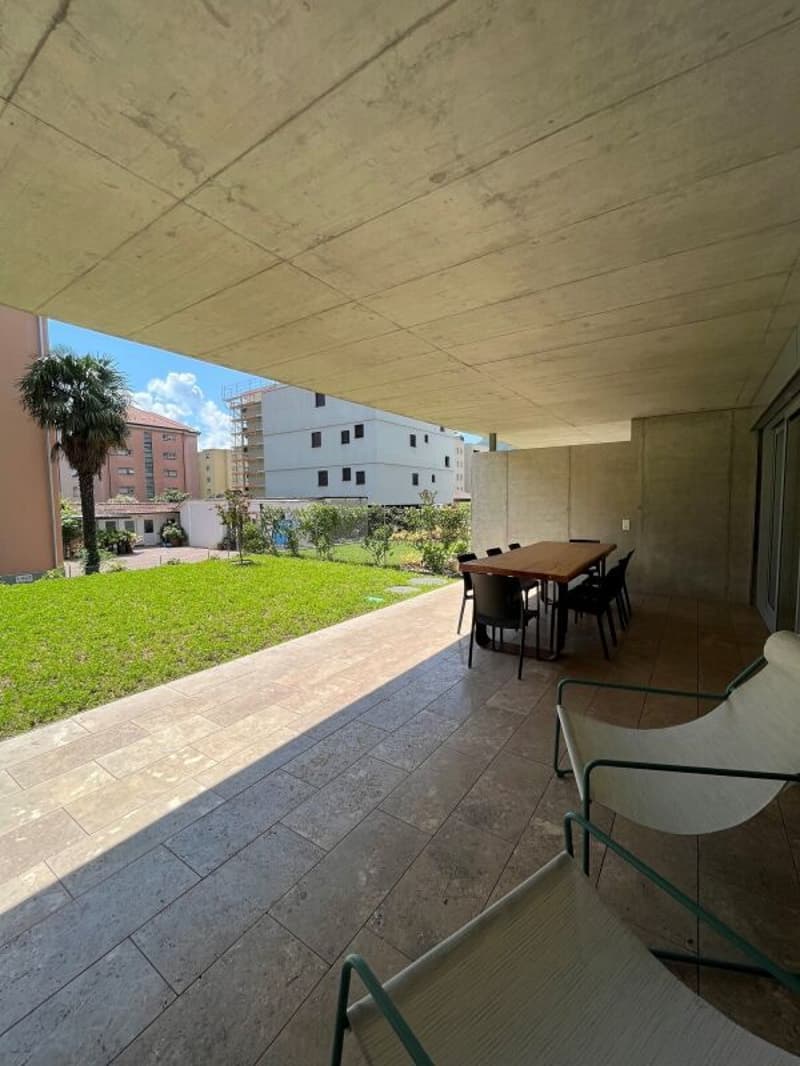 Zweieinhalb-Zimmer-Wohnung mit Garten, Bellinzona (10)