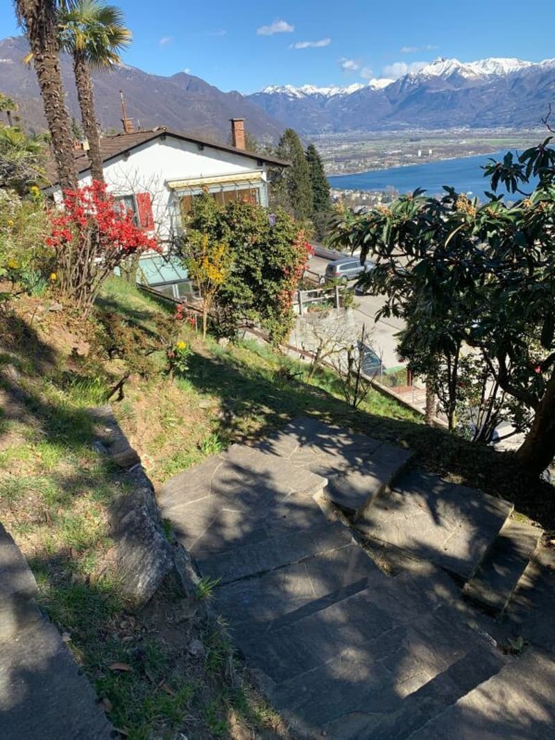 Buildable land of 1548 sqm with lake view, Orselina (4)