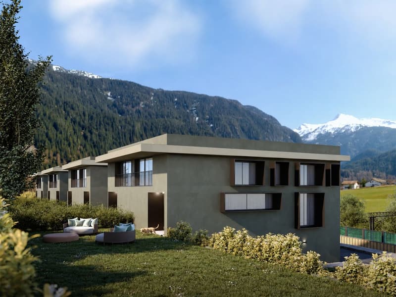 Le Gemelle, Casa a Schiera, Bellinzona Claro (1)