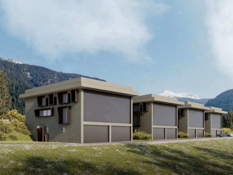 Le Gemelle, Casa a Schiera, Bellinzona Claro (2)