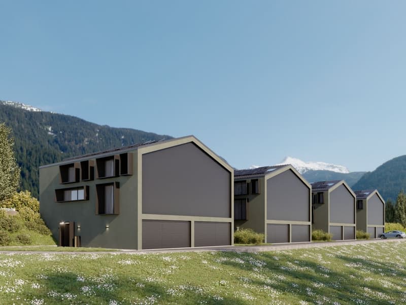 Le Gemelle, Casa a Schiera, Bellinzona Claro (2)