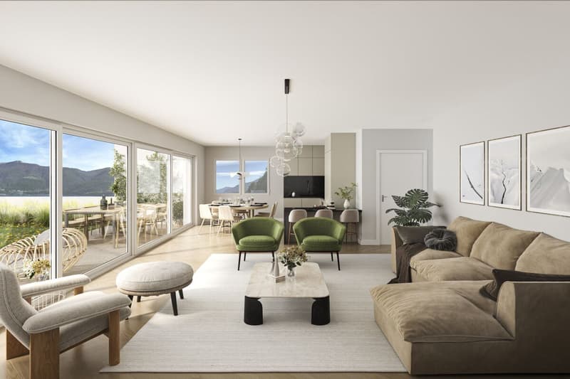 Residenza Riasco Riva, Appartamenti di 3.5 locali, Brissago (A.6.13) (6)