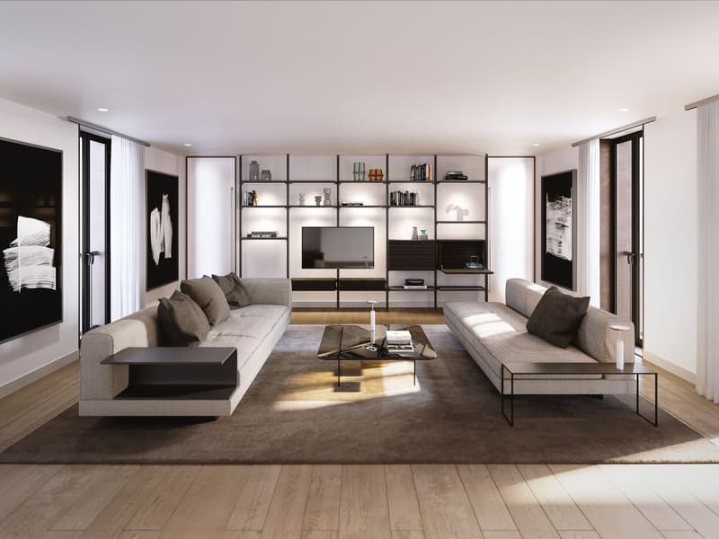 Residenza Pron, Attic Apartment 3.5 Rooms, 4th Floor South, Giubiasco ppp 11 (6)