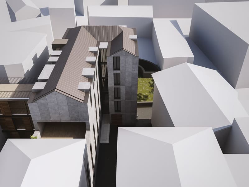 Residenza Pron, Attic Apartment 3.5 Rooms, 4th Floor South, Giubiasco ppp 11 (4)