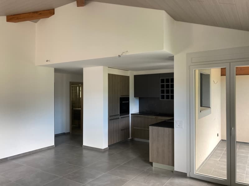 Dachwohnung mit 4.5 Zimmern und privatem Garten, Lumino (2)