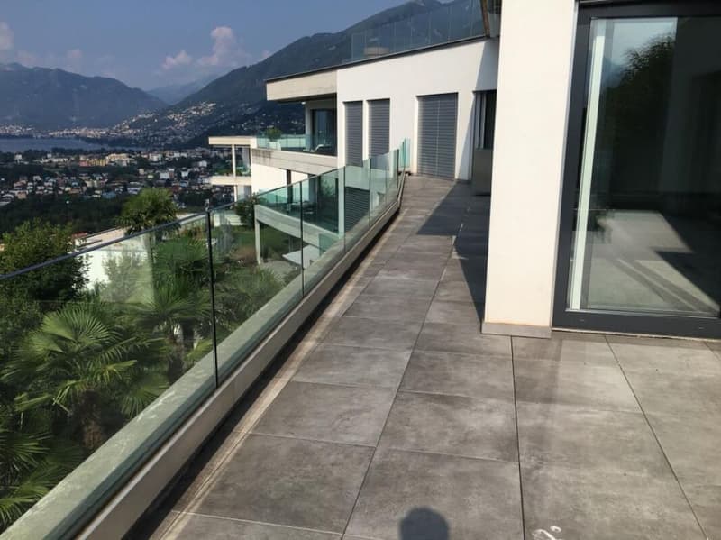 Also secondary residence - Res. Diamante, 4.5-room attic with lake view, Gordola (5)