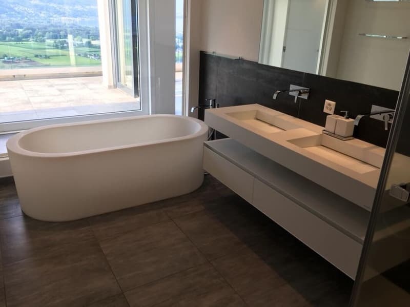 Also secondary residence - Res. Diamante, 4.5-room attic with lake view, Gordola (12)