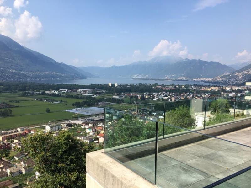 Also secondary residence - Res. Diamante, 4.5-room attic with lake view, Gordola (6)