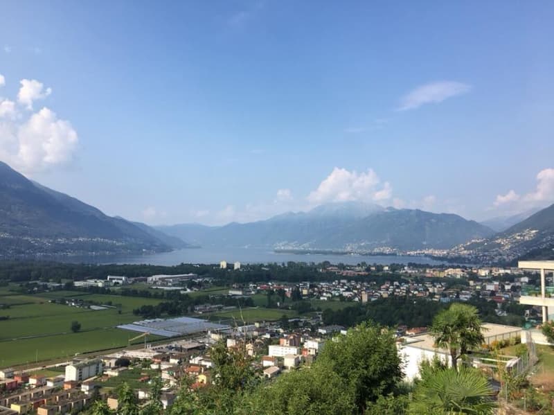 Also secondary residence - Res. Diamante, 4.5-room attic with lake view, Gordola (1)
