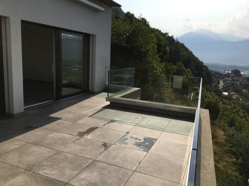 Also secondary residence - Res. Diamante, 4.5-room attic with lake view, Gordola (8)