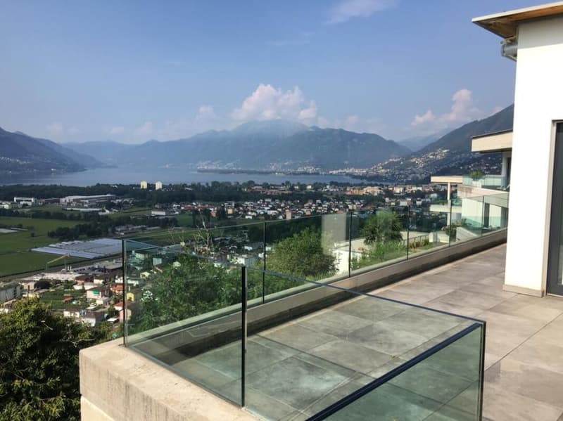 Also secondary residence - Res. Diamante, 4.5-room attic with lake view, Gordola (7)