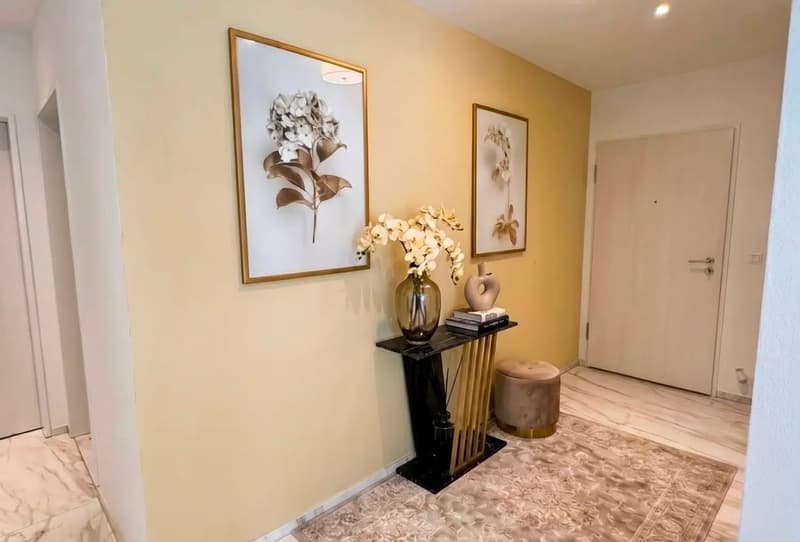 Splendido appartamento moderno 4.5 locali completamente arredato con giardino, Breganzona (12)