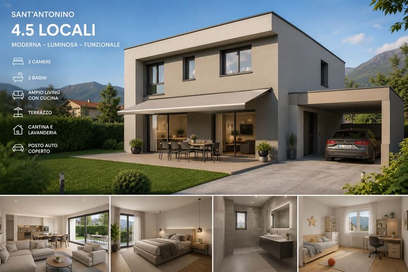 Single-family house under construction in Sant'Antonino (1)