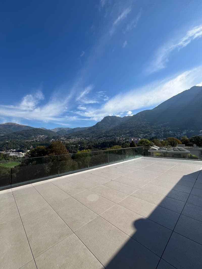 Residenza Rhose, attico 5.5 locali, Canobbio (1)