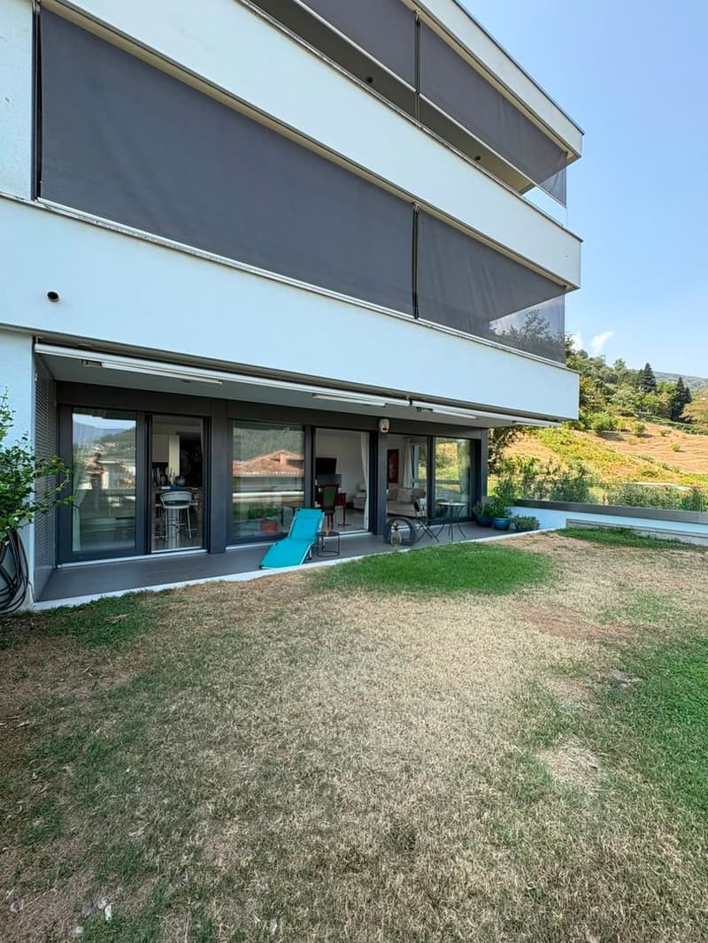 Appartamento di 4.5 locali con giardino, Agno (6)