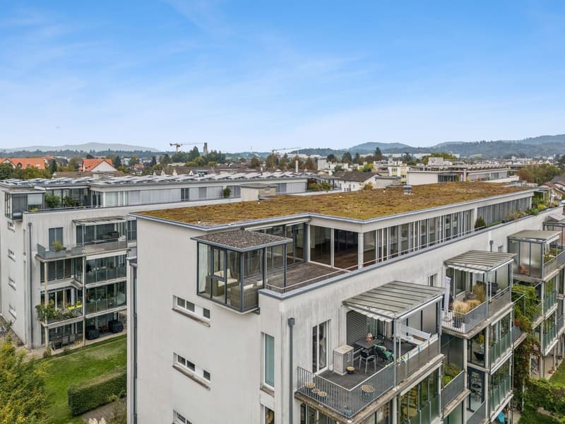 Attico esclusivo con 5,5 locali e vista panoramica a Hübeliacker Suhr (11)