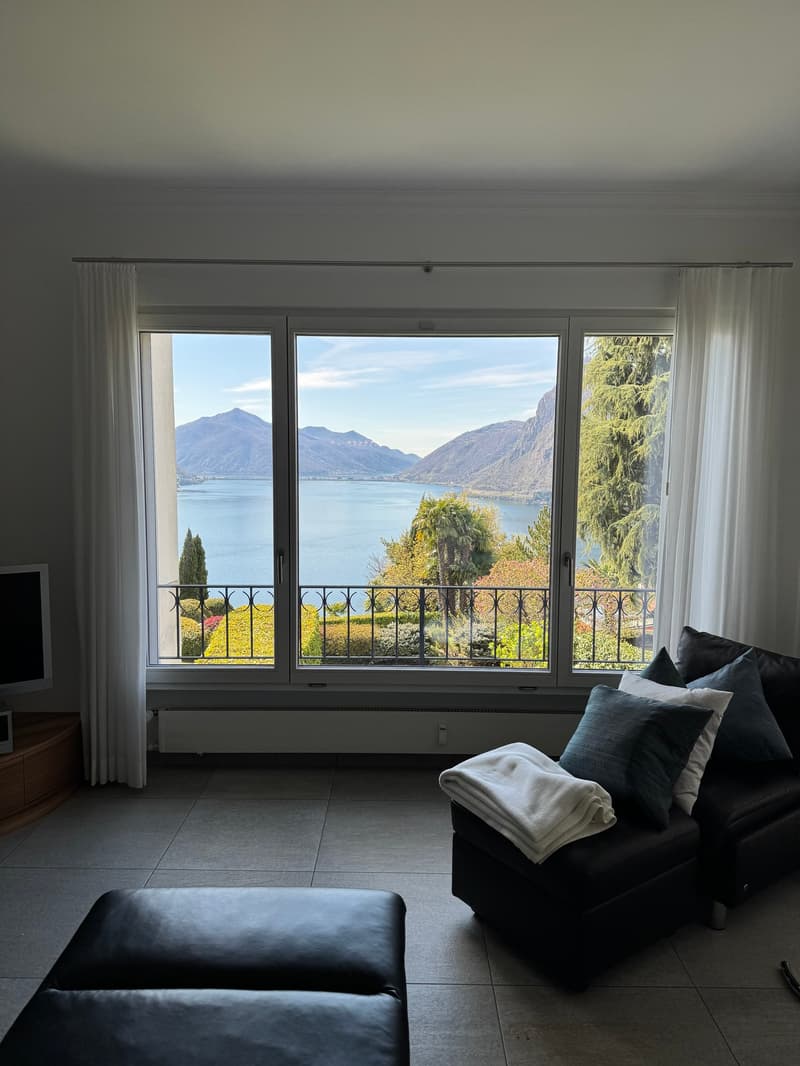 Elegant 3.5-room apartment with lake view in Ruvigliana (4)