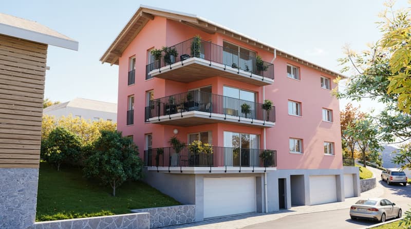 Appartement 3.5 pièces avec balcon ensoleillé à Churwalden à vendre (1)