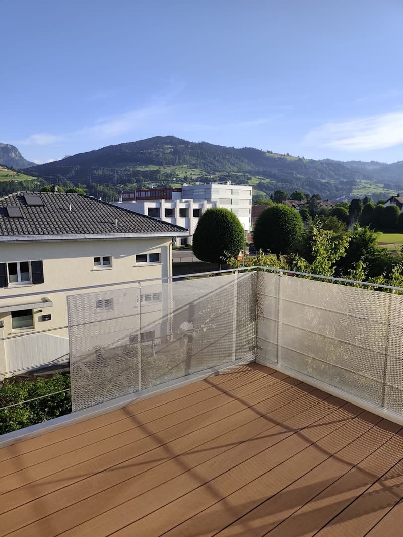 Appartement mansardé 2.5 pièces avec cheminée à louer à Siebnen (6)