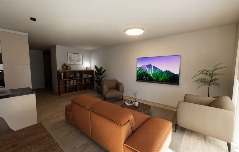 Two 5.5-room single-family homes with balcony for sale in Tavanasa (7)