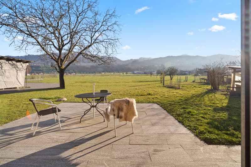 Detached 3-room house with a natural view in Lachen for rent (8)