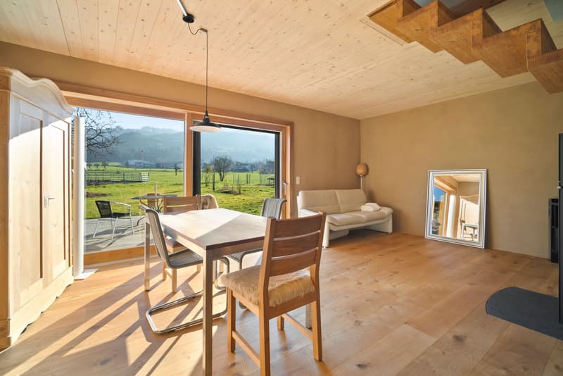 Detached 3-room house with a natural view in Lachen for rent (2)