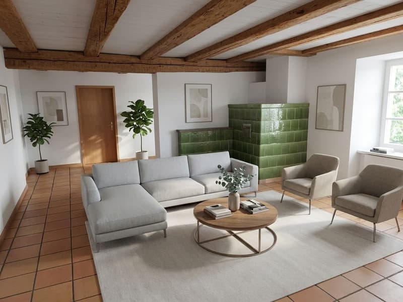 Helle 4½-Zimmer-Wohnung mit Charme in Trasadingen (4)