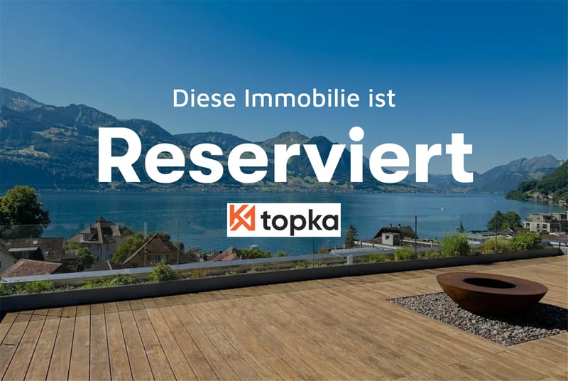 5.5-Zimmer-Maisonette mit unverbaubarer Seesicht, Gersau (1)