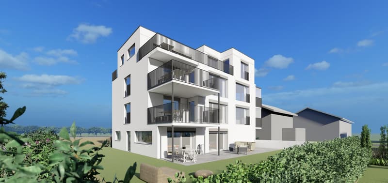 Bewilligtes MFH-Projekt mit 4 Einheiten in Wiesendangen kaufen (1)