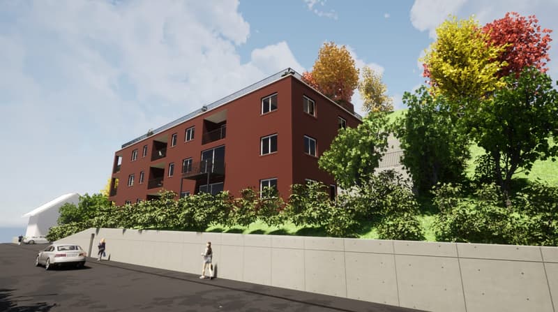Bewilligtes Neubau-MFH mit 12 Einheiten in Bärau kaufen (2)