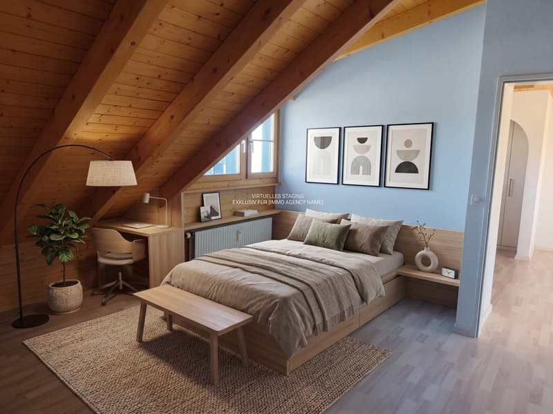 Helle 3.5-Zi.-Dachwohnung mit Weitblick in Wald AR mieten (4)