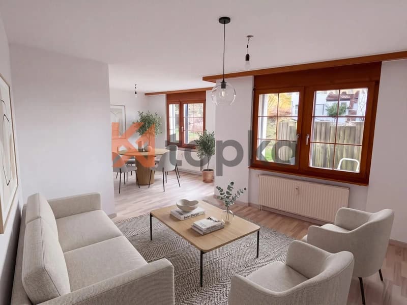 4.5-Zimmer-Gartenwohnung mit gedeckter Terrasse in Wald AR mieten (1)