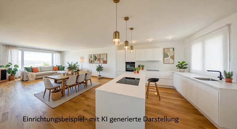 Zu verkaufen in Steffisburg: 5.5-Zimmer Reihenhaus mit hoher Privatsphäre (2)