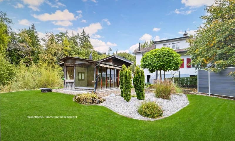 Mehrfamilienhaus mit 2 Wohneinheiten, separatem Wohnatelier und Garten in Rüschegg Heubach kaufen (1)