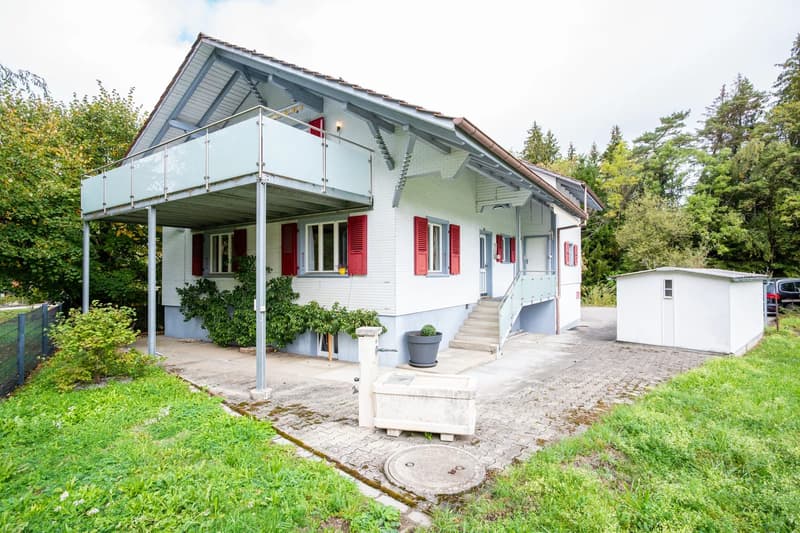 Mehrfamilienhaus mit 2 Wohneinheiten, separatem Wohnatelier und Garten in Rüschegg Heubach kaufen (3)