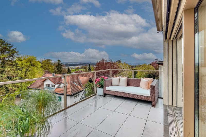 Balkon mit Weitsicht