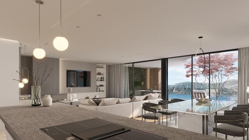 EXKLUSIVER ZUGANG ZUM SEE: ELEGANTES 5.5-ZIMMER-WOHNUNG MIT GROßER TERRASSE (9)