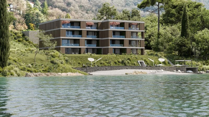 Elegantes Zweizimmerwohnung mit Seeblick und bezaubernder Aussicht (2)