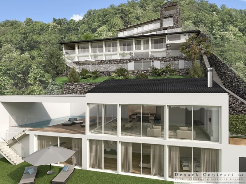 RAFFINATA VILLA CON PISCINA E VISTA IMPERDIBILE SUL LAGO MAGGIORE (2)