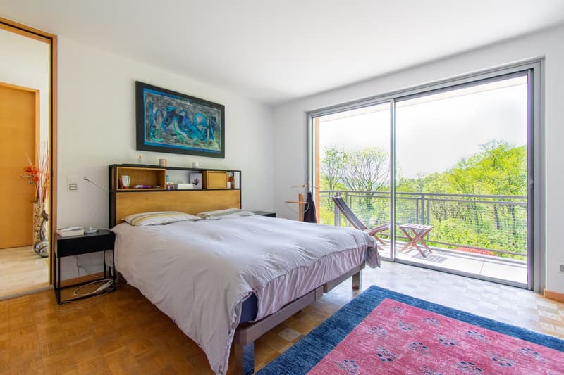 Villa unifamiliale immergée dans le vert avec piscine et grand jardin (6)