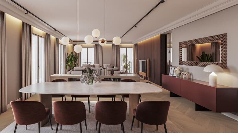 Elegantes Appartement 5.5 Zimmer mit Terrasse und großem Garten (2)
