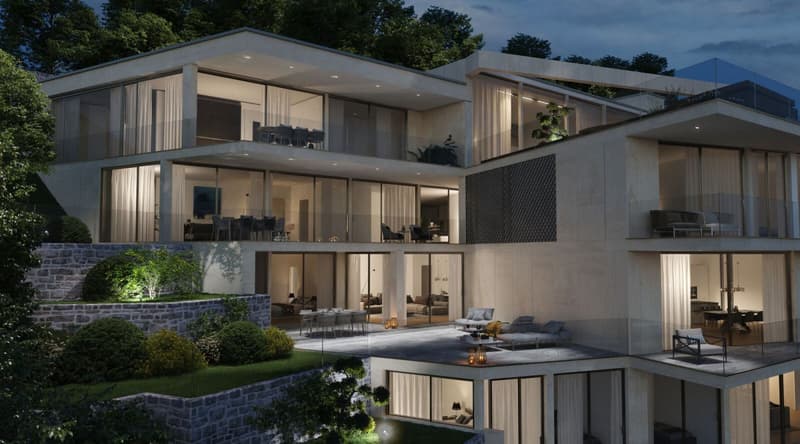 LUXURIÖSE WOHNUNG MIT PANORAMAGARTEN UND SEEBLICK (16)