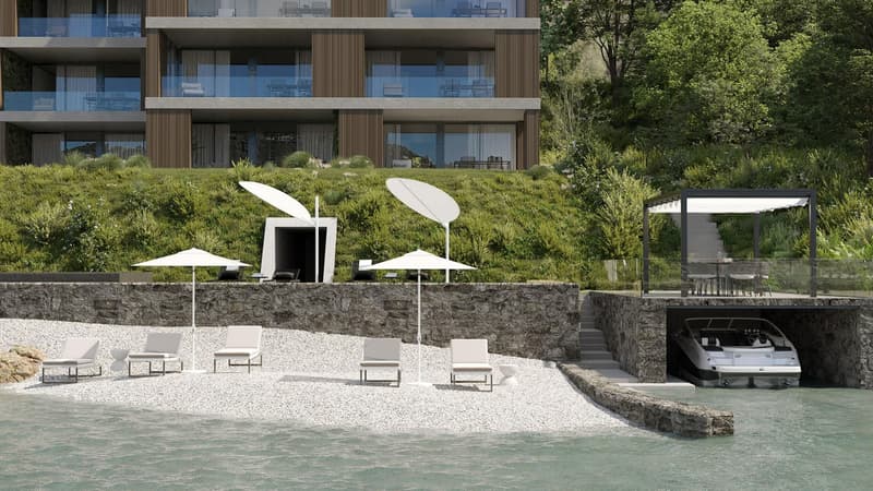 ELEGANTE BILOCALE FRONTE LAGO CON VISTA INCANTEVOLE (1)