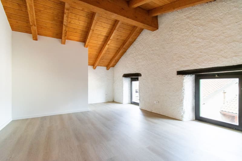 AFFASCINANTE CASA DI NUCLEO CON TRAVI A VISTA E CAMINO (6)