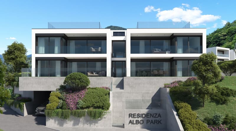 AMPIO DUPLEX CON TERRAZZA E GIARDINO IMMERSO NEL VERDE (1)