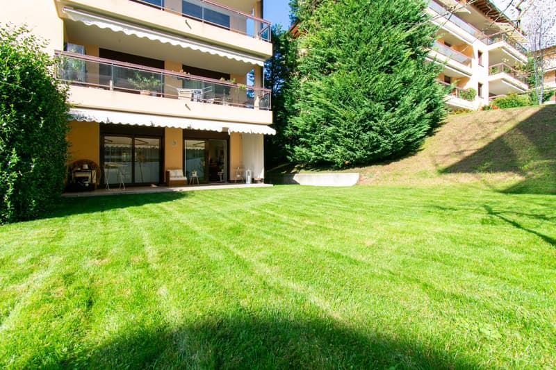 GRANDE APPARTAMENTO 3.5 LOCALI CON GIARDINO (14)