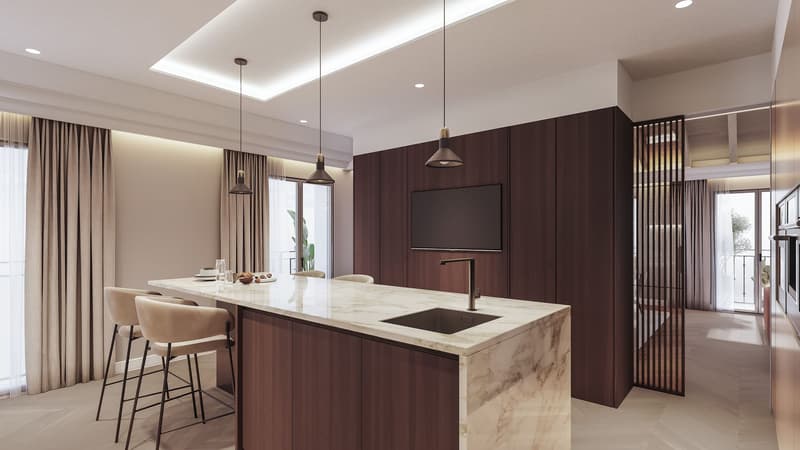 ELEGANTE ATTICO 5.5 LOCALI NEL CUORE DELLA CITTÀ (3)