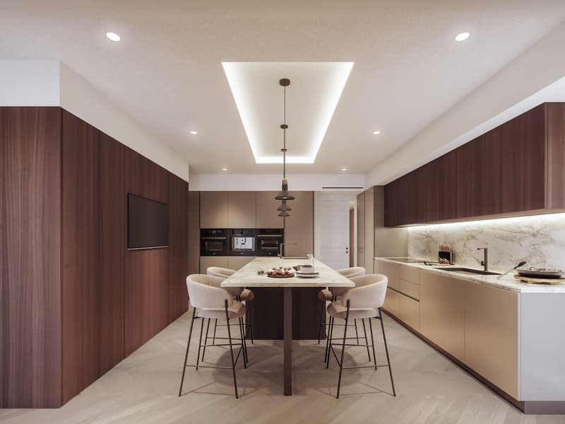 ELEGANTE ATTICO 5.5 LOCALI NEL CUORE DELLA CITTÀ (4)